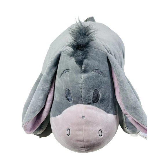 Disney Store Winnie The Pooh Eeyore Cuddleez 24" Jumbo Plush Gray - Picture 5 of 13